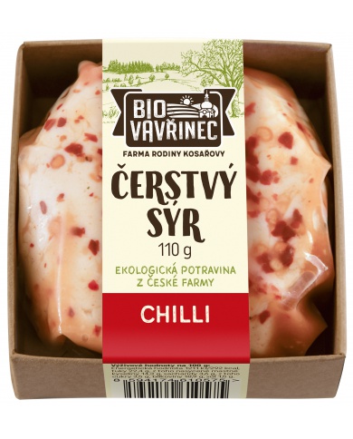 Čerstvý sýr chilli, 110 g