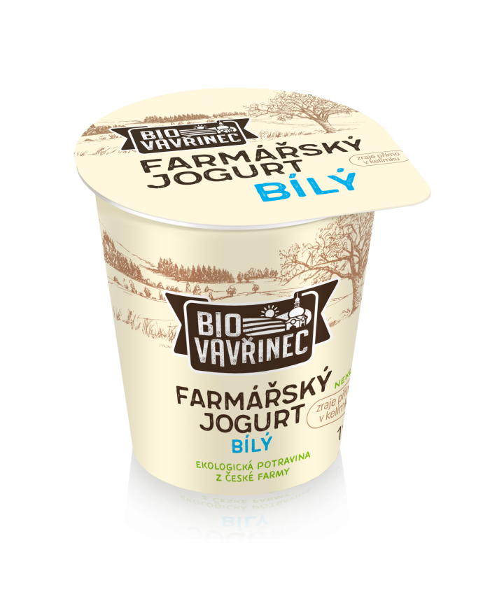 Farmářský jogurt bílý, 130 g