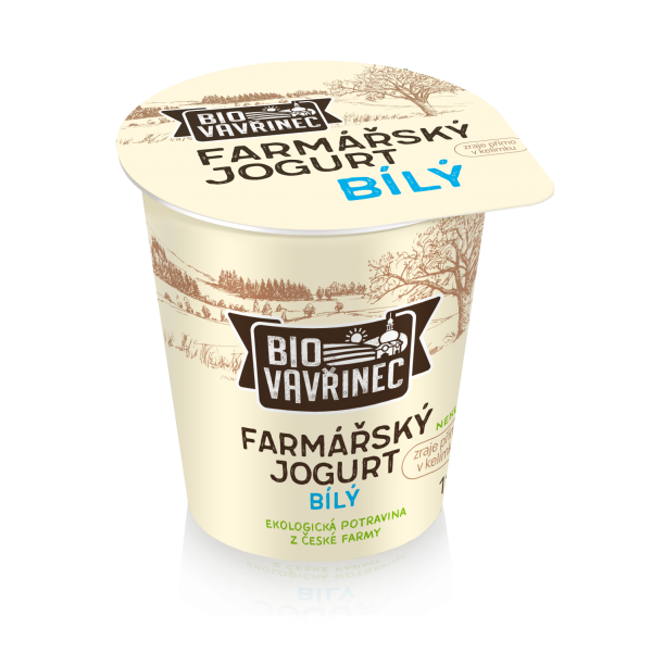 Farmářský jogurt bílý, 130 g