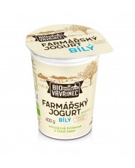 Farmářský jogurt bílý, 400 g Farmářský jogurt bílý, 400 g