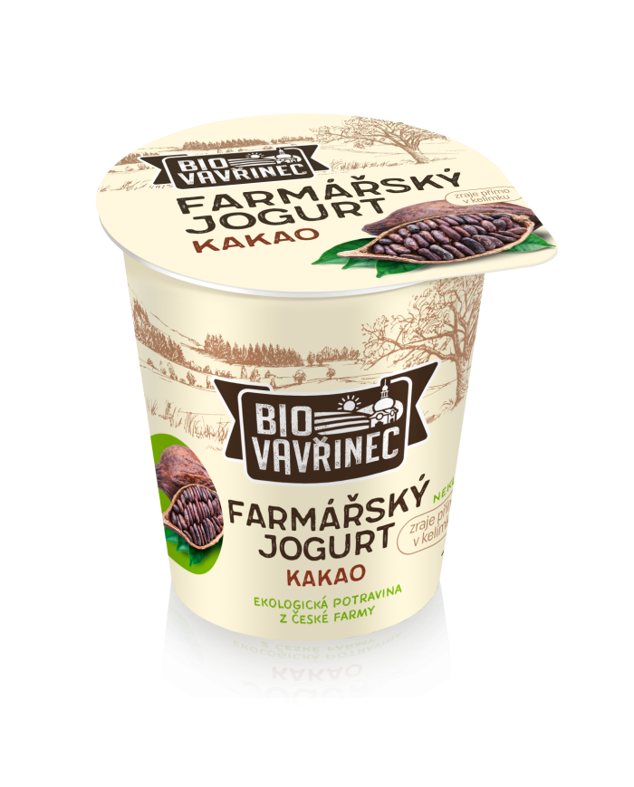 Farmářský jogurt kakao, 130 g