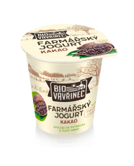Farmářský jogurt kakao, 130 g