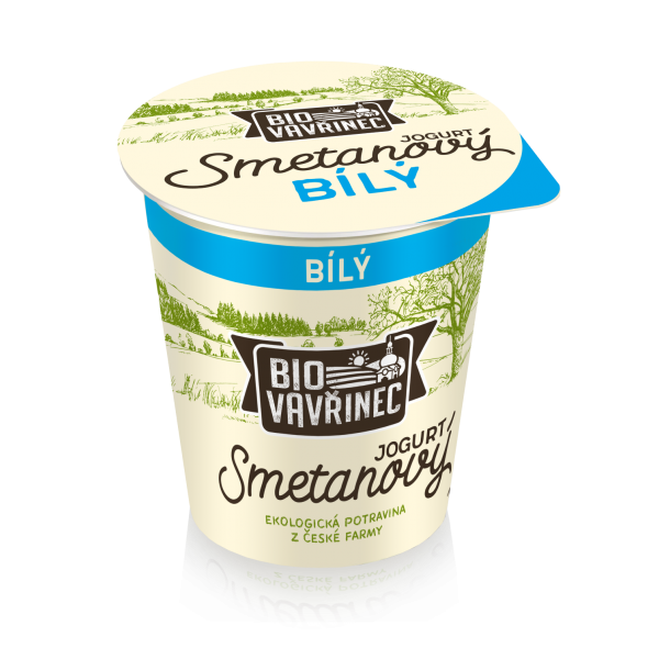 Smetanový jogurt bílý, 130 g