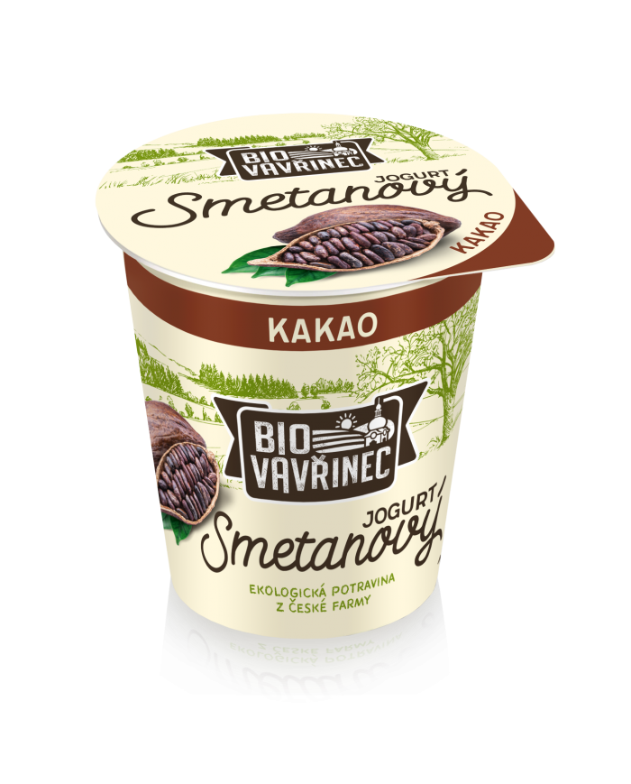 Smetanový jogurt kakao, 130 g