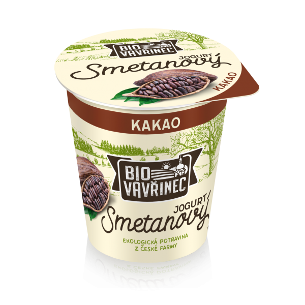 Smetanový jogurt kakao, 130 g