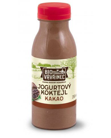 Jogurtový koktejl kakao, 250 ml
