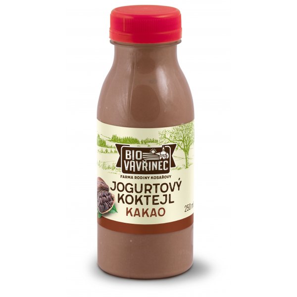 Jogurtový koktejl kakao, 250 ml