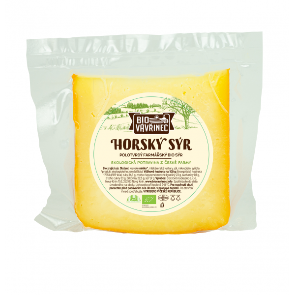 Krájeny sýr Horský sýr, cca 150 g