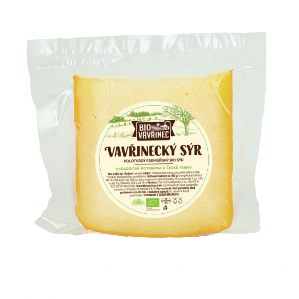 Krájený sýr Vavřinecký sýr, cca 150 g