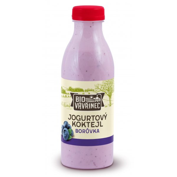 Jogurtový koktejl borůvka, 250 ml