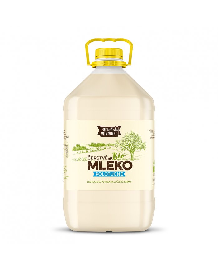 GASTRO - Mléko polotučné 1,5%, 5000 ml