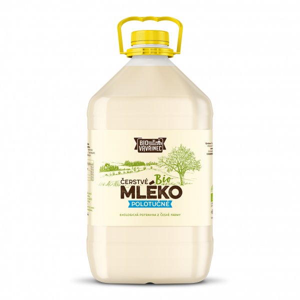 GASTRO - Mléko polotučné 1,5%, 5000 ml